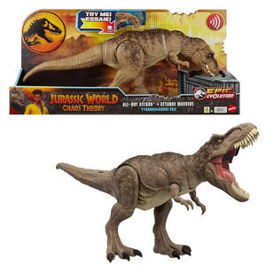 Mattel Jurassic World Chaos Theory Tyrannosaurus Rex Dinosaur Action Figure Toy